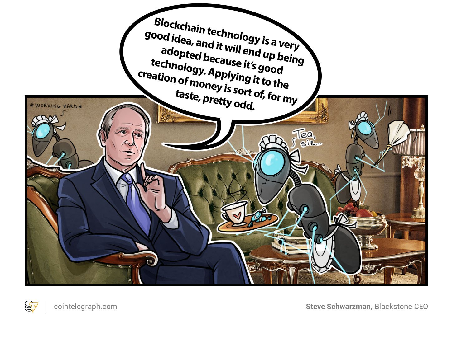 Steve Schwarzman, Blackstone CEO