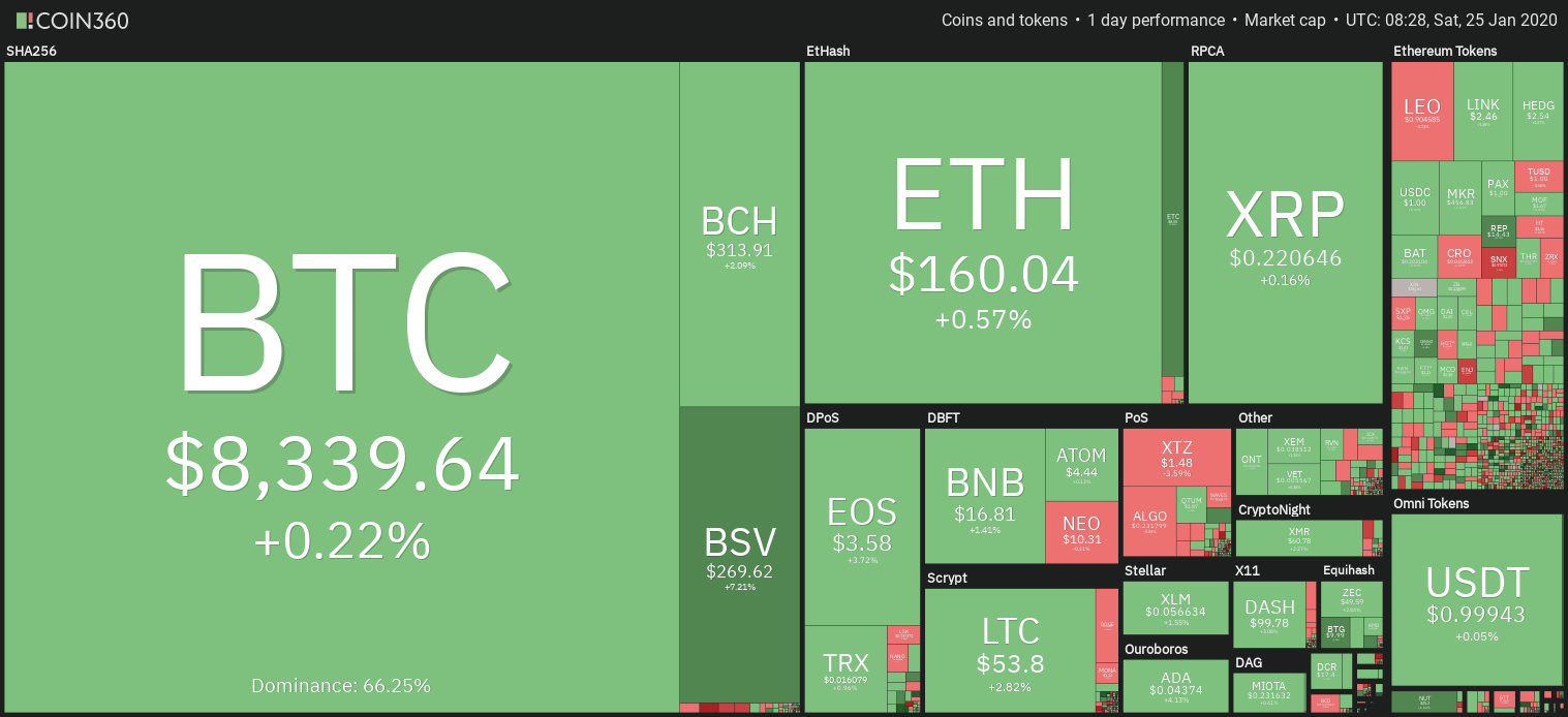 Cryptocurrency market daily overview