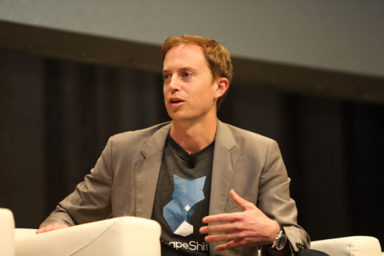 Consensus 2018 Erik Voorhees CEO and Founder ShapeShift AG panel speaker
