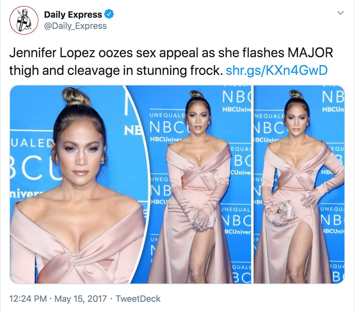 Jennifer Lopez tweet 2.