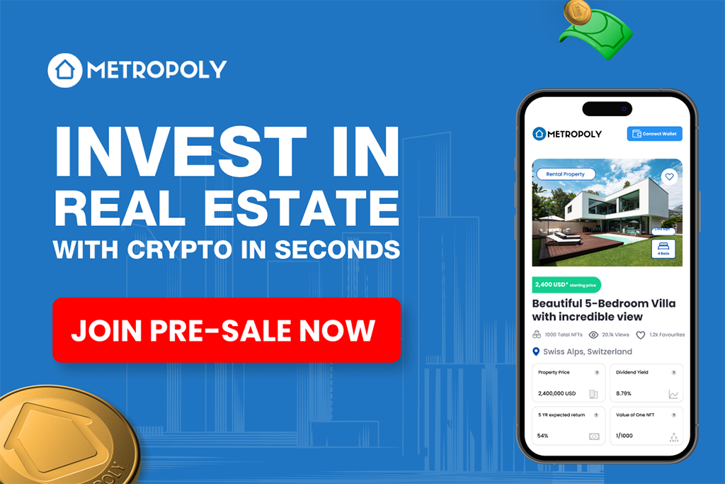 Metropoly’s Presale Is Selling Out Fast after Beta Release Exceeded All Expectations