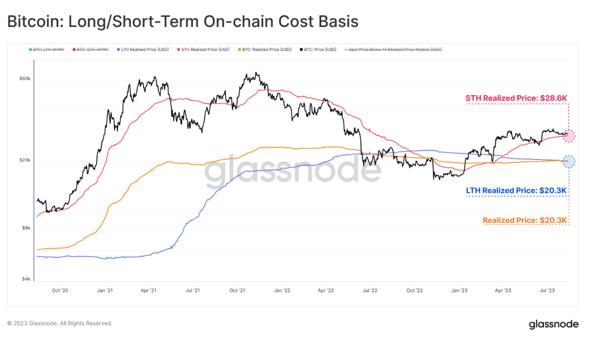 Bitcoin Holders On-chain Cost Basis.