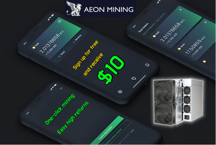 Cloud Mining: AEON MINING can help users earn ,000 a day - 2