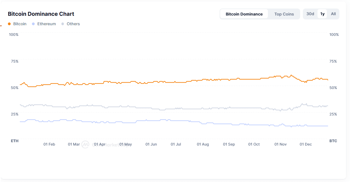 Bitcoin Dominance 2024 (CME Group)