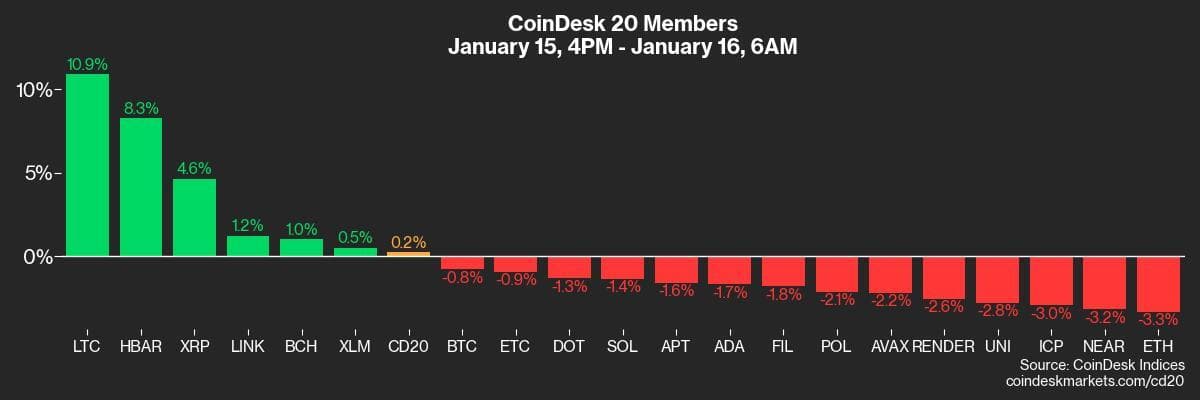 CryptoX 20 members’ performance