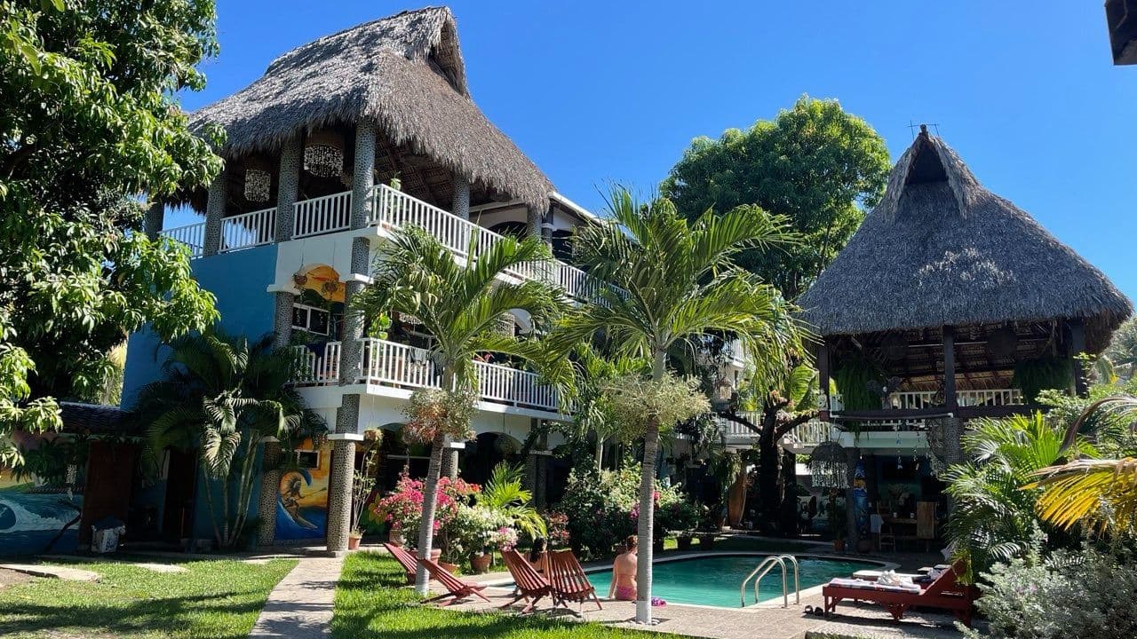 Hotel Rancho Lokoo accepts bitcoin. Fernando, the manager, said he wished he knew more about bitcoin in order to invest strategically. (Credit: Tom Carreras)