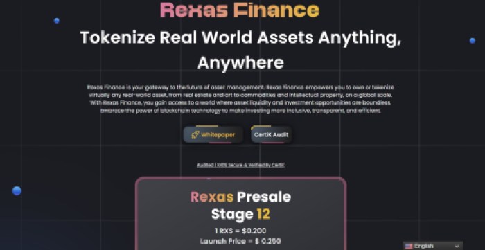 Rexas Finance ($RXS)