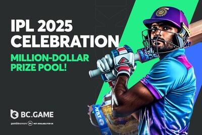 BC.GAME kicks off IPL 2025 with a million-dollar prize pool and exclusive rewards