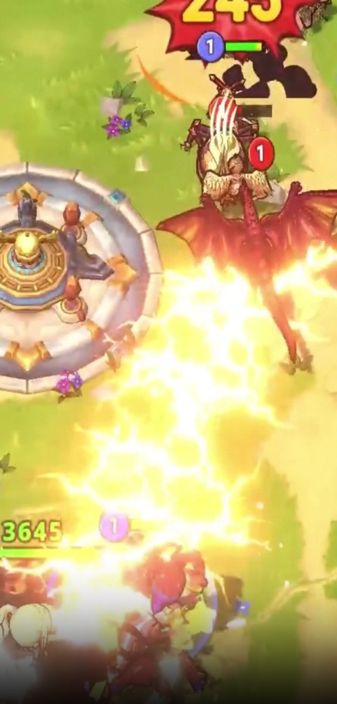 Mobile in-game screenshot of Ragnarok Monster World