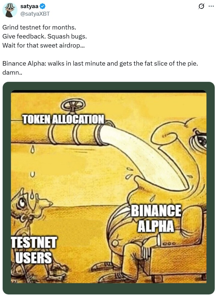 Binance Alpha satyaXBT