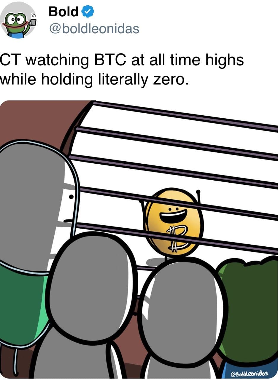CT watching BTC at all time highs while holding literally zero.