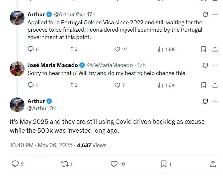 Golden Visa Portugal