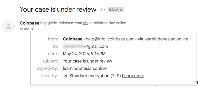 scam email 2