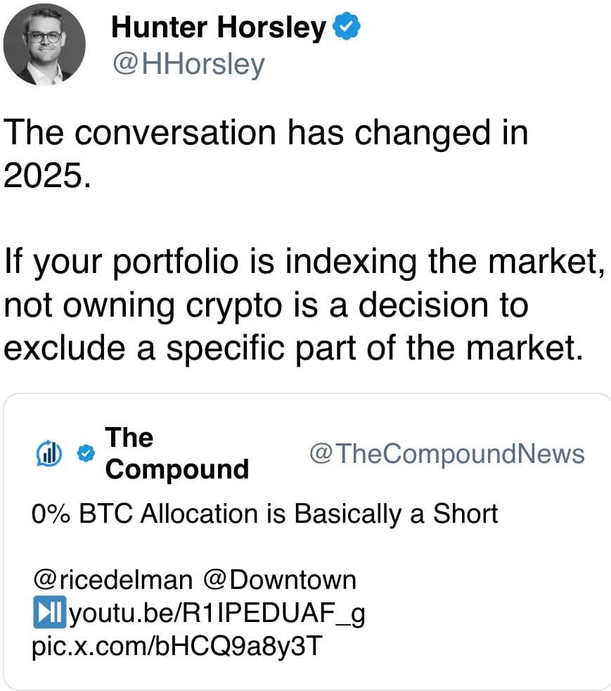 The conversation has changed in 2025. 