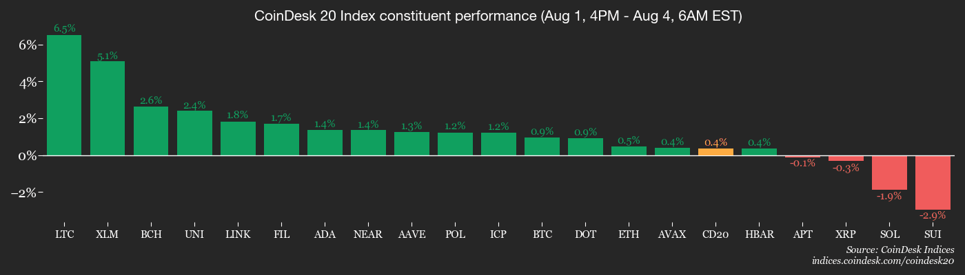 CryptoX 20 members’ performance