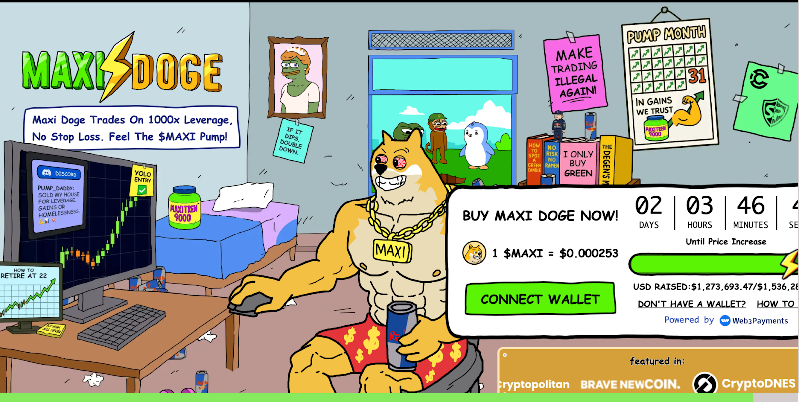 Maxi Doge Presale