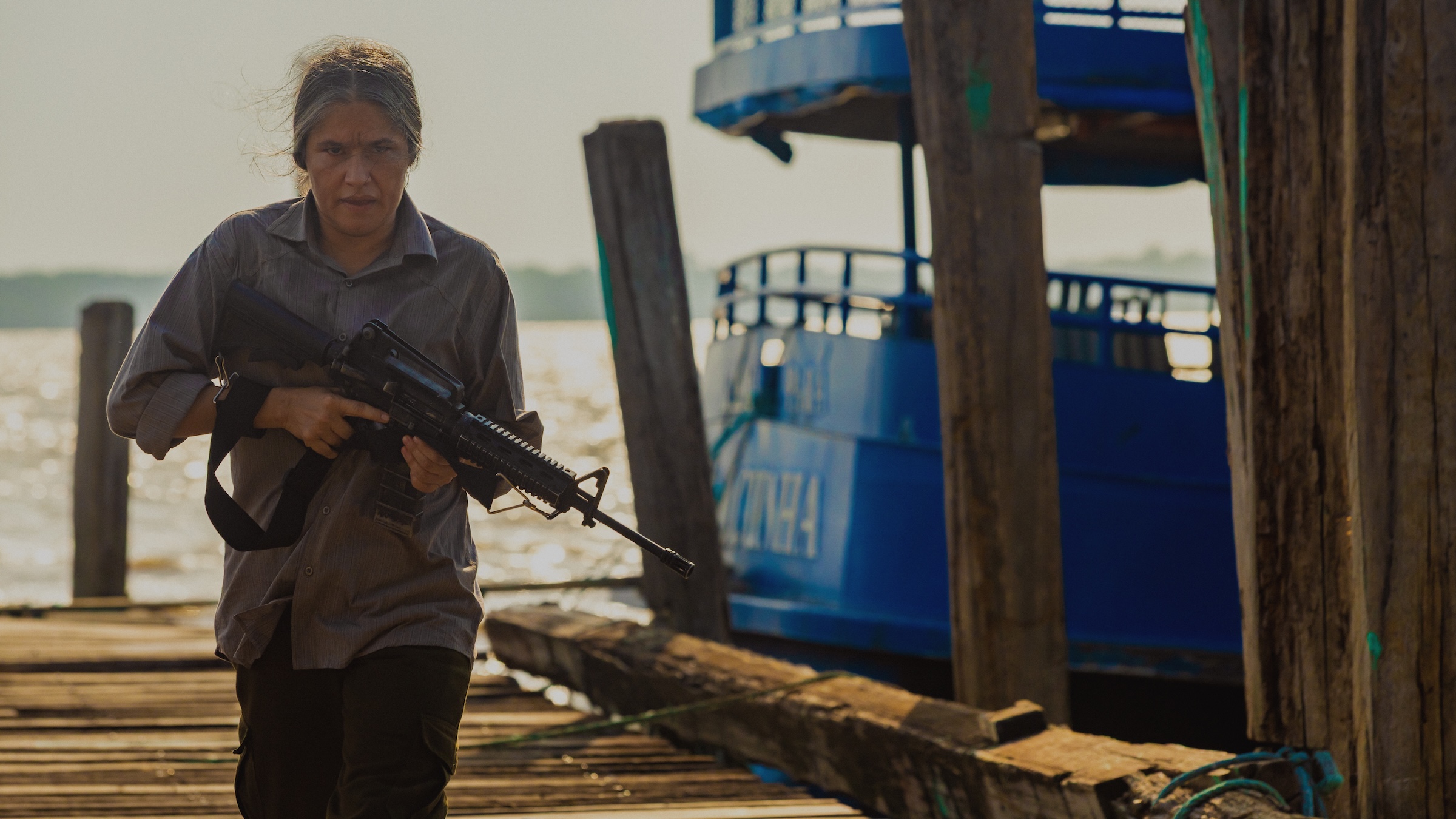 PSSICA. (L to R) Marleyda Soto as Mariangel in Pssica. Cr. Aline Arruda/Netflix  © 2025